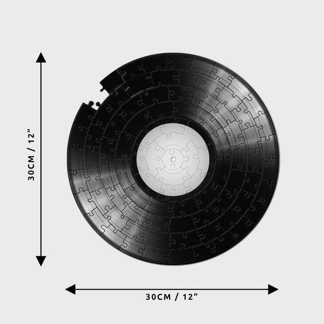 12" Record Jigsaw Puzzle