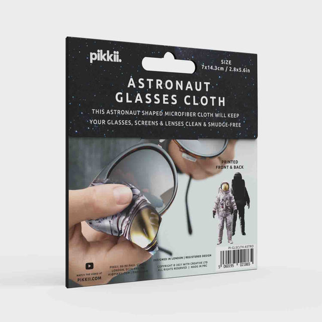 Pikkii Astronaut Microfiber Cloth Packaging Back