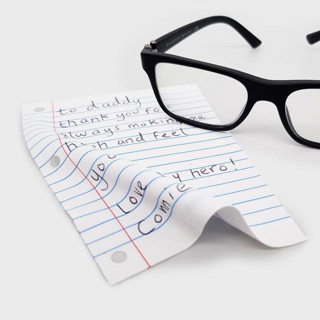 Personalised Letter Glasses Cloth