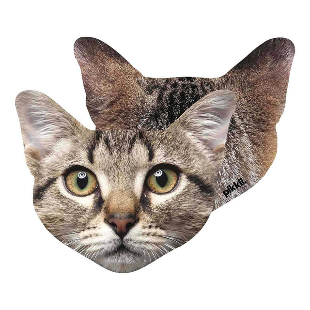 Pikkii Cat Fun Microfiber cloth front and back on white background