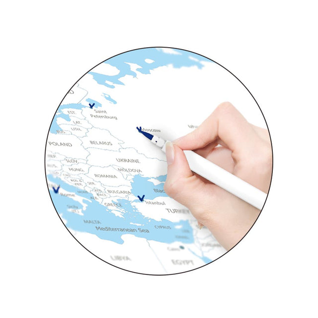 Travel Log Luggage Cover + Pen