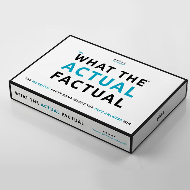 WTAF What the Actual Factual Party Game Gift Box