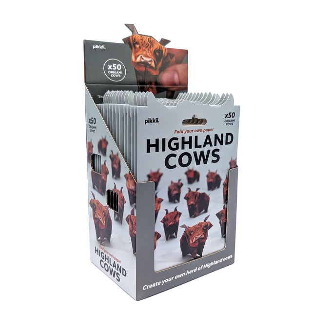 Paper Highland Cows