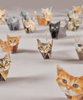 Paper Origami Cats by Pikkii