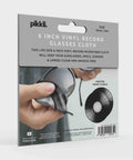 Pikkii Fun Microfiber Cloth - 6" Vinyl Record - Back of Packaging