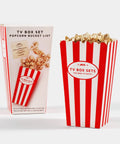 Pikkii TV Box Set Popcorn Bucket List with Packaging