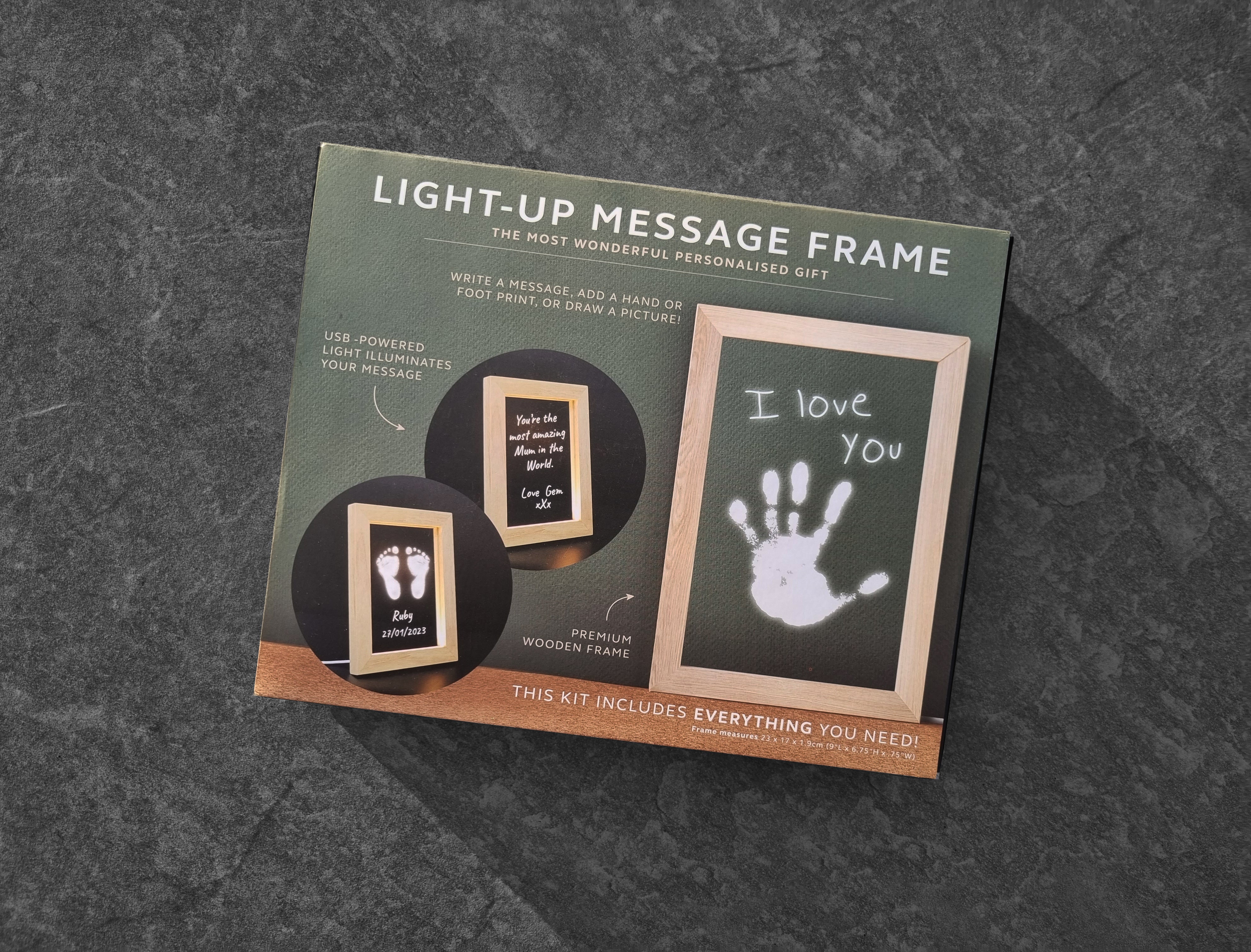 Message Fram Box Light Up Message Frame – Pikkii Wholesale