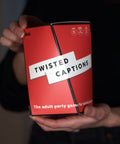 Twisted Captions Party Game Twisted Red Box