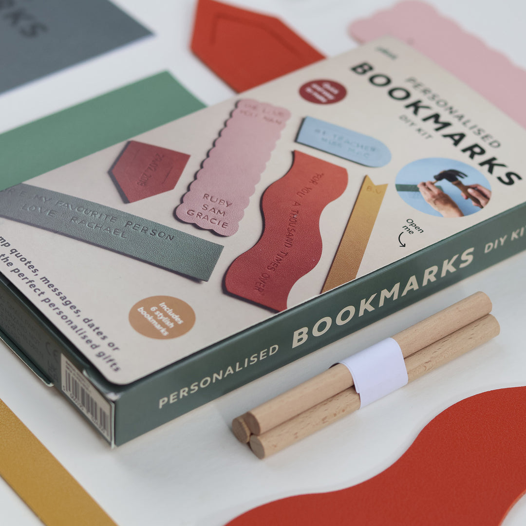 Personalised Bookmarks DIY Kit | Create & Gift Unique Book Marks ...