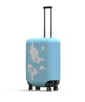 Travel Log Suitcase Cover